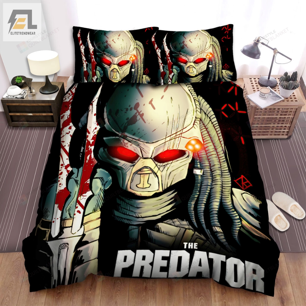 The Predator Movie Art 2 Bed Sheets Duvet Cover Bedding Sets 