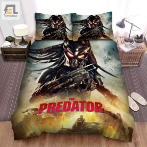 The Predator Beast Poster Bed Sheets Duvet Cover Bedding Sets elitetrendwear 1 1