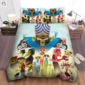 The Powerpuff Girls Poster Bed Sheets Spread Comforter Duvet Cover Bedding Sets elitetrendwear 1 1