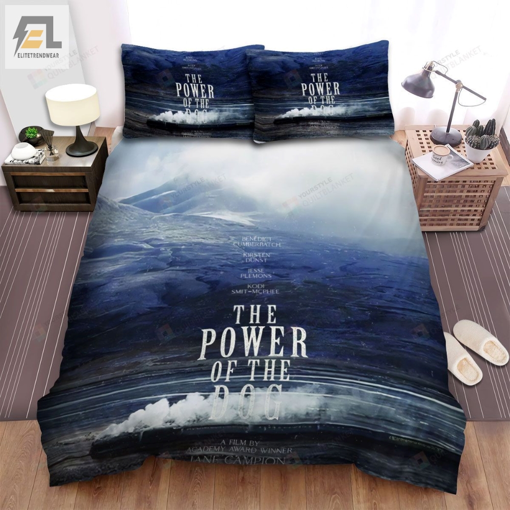 The Power Of The Dog 2021 The Sea Movie Poster Bed Sheets Spread Comforter Duvet Cover Bedding Sets 
