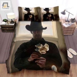 The Power Of The Dog 2021 Man And Flower Movie Poster Bed Sheets Spread Comforter Duvet Cover Bedding Sets elitetrendwear 1 1