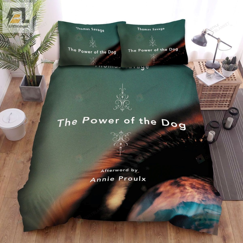 The Power Of The Dog 2021 Afterword By Annie Proulx Movie Poster Bed Sheets Spread Comforter Duvet Cover Bedding Sets 