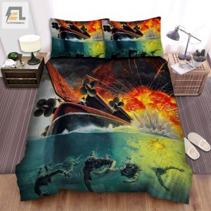 The Poseidon Adventure Movie Poster 2 Bed Sheets Duvet Cover Bedding Sets elitetrendwear 1 1