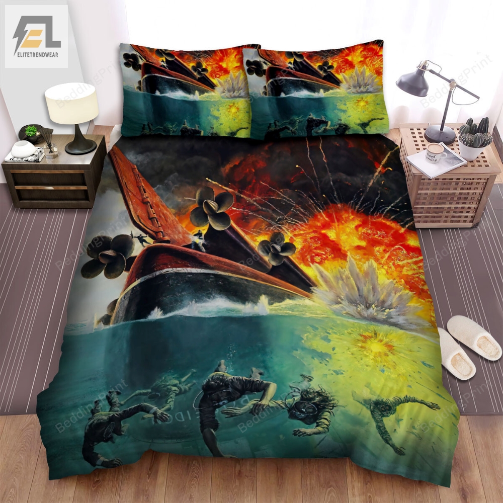 The Poseidon Adventure Movie Poster 2 Bed Sheets Duvet Cover Bedding Sets 