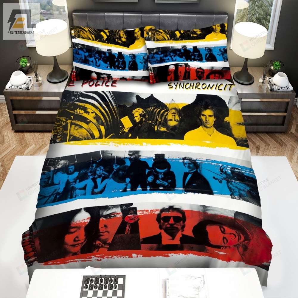 The Police Band Synchronicity Bed Sheets Spread Comforter Duvet Cover Bedding Sets 