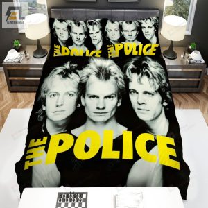 The Police Band Bed Sheets Spread Comforter Duvet Cover Bedding Sets elitetrendwear 1 1