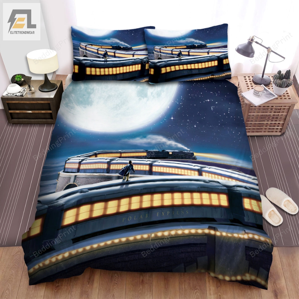 The Polar Express Movie Art 1 Bed Sheets Duvet Cover Bedding Sets 