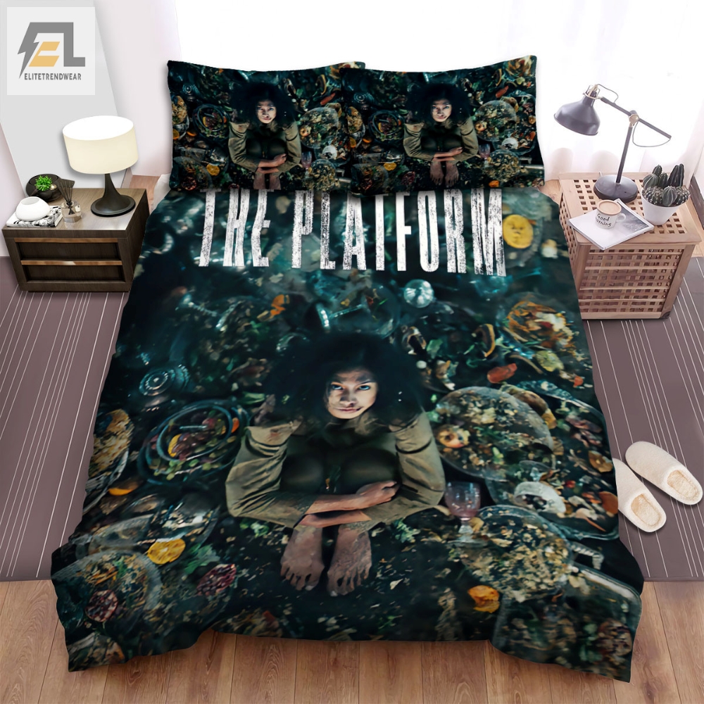 The Platform Movie Poster Bed Sheets Spread Comforter Duvet Cover Bedding Sets Ver 4 