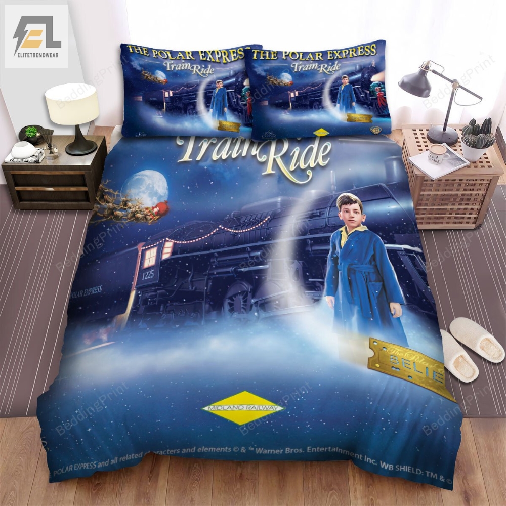 The Polar Express Billy Â Lonely Boy Poster Bed Sheets Duvet Cover Bedding Sets 