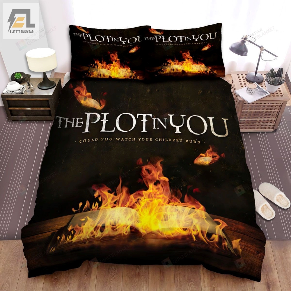 The Plot In You Music Could You Watch Your Children Burn Album Bed Sheets Spread Comforter Duvet Cover Bedding Sets 
