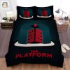 The Platform Movie Art Bed Sheets Spread Comforter Duvet Cover Bedding Sets Ver 3 elitetrendwear 1