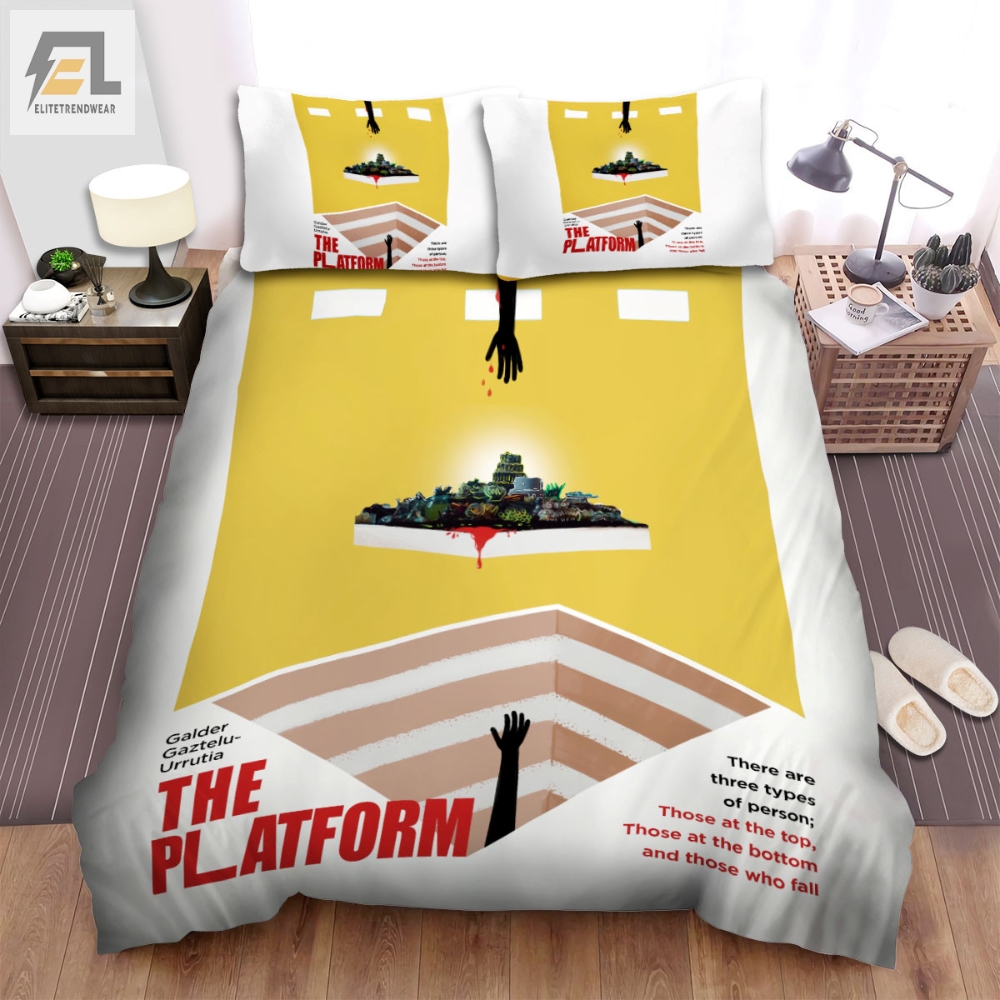 The Platform Movie Art Bed Sheets Spread Comforter Duvet Cover Bedding Sets Ver 1 
