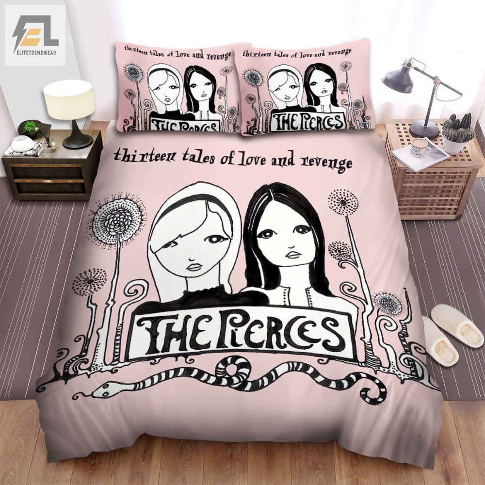 The Pierces Music Poster Album Bed Sheets Spread Comforter Duvet Cover Bedding Sets 