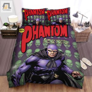 The Phantom 1996 Movie Saga Of The Vultures 1 Bed Sheets Duvet Cover Bedding Sets elitetrendwear 1 1