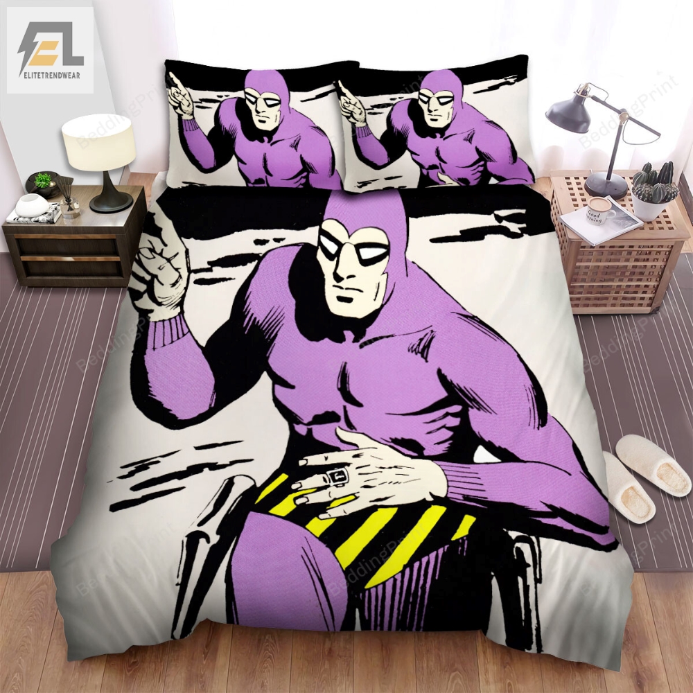 The Phantom 1996 Movie Phantom Comic Lee Falk Bed Sheets Duvet Cover Bedding Sets 