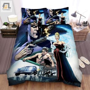 The Phantom 1996 Movie Fanart Poster Bed Sheets Duvet Cover Bedding Sets elitetrendwear 1 1