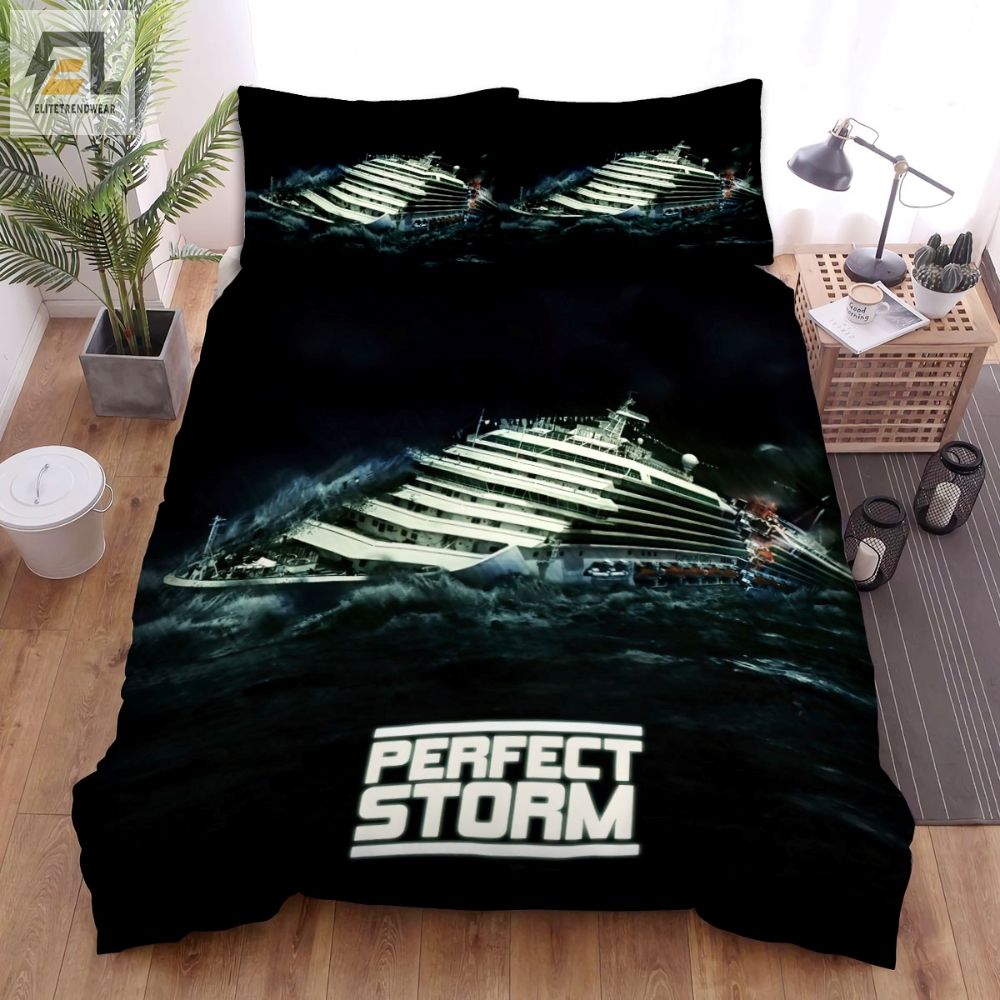 The Perfect Storm Movie Poster 2 Bed Sheets Duvet Cover Bedding Sets 