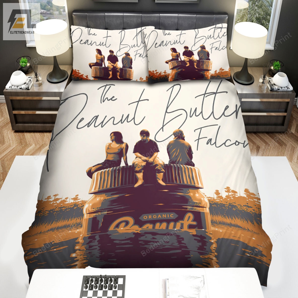 The Peanut Butter Falcon 2019 Movie Art Bed Sheets Duvet Cover Bedding Sets 