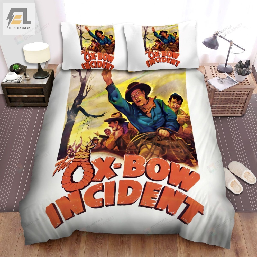 The Oxbow Incident 1942 Poster Movie Poster Bed Sheets Spread Comforter Duvet Cover Bedding Sets Ver 1 elitetrendwear 1