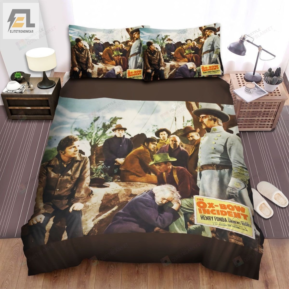 The Oxbow Incident 1942 Henry Fonda Movie Poster Bed Sheets Spread Comforter Duvet Cover Bedding Sets 