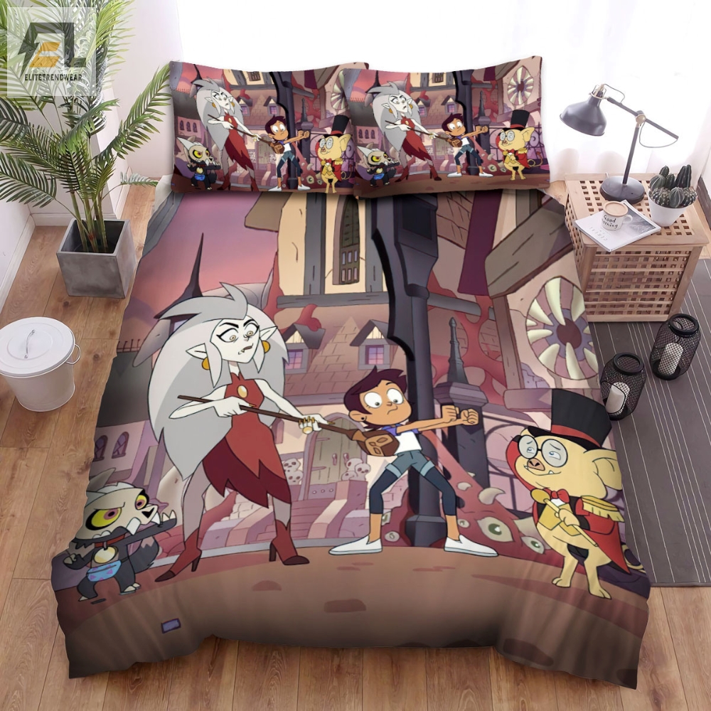 The Owl House Movie Art 6 Bed Sheets Spread Comforter Duvet Cover Bedding Sets elitetrendwear 1