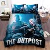 The Outpost Two Main Actors Playing Guitar Movie Poster Bed Sheets Duvet Cover Bedding Sets elitetrendwear 1