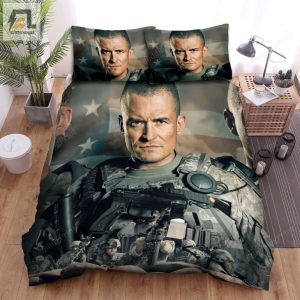 The Outpost Portrait Of Three Men Main Actors Movie Poster Bed Sheets Duvet Cover Bedding Sets elitetrendwear 1 1
