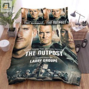 The Outpost Music From The Motion Picture Movie Poster Bed Sheets Duvet Cover Bedding Sets elitetrendwear 1 1
