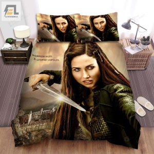 The Outpost A Warrior Rises A Legend Unfolds Movie Poster Ver 2 Bed Sheets Duvet Cover Bedding Sets elitetrendwear 1 1