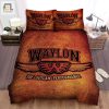 The Outlaw Performance Waylon Jennings Bed Sheets Duvet Cover Bedding Sets elitetrendwear 1