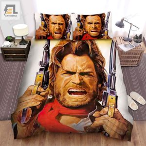 The Outlaw Josey Wales Movie Poster 3 Bed Sheets Spread Comforter Duvet Cover Bedding Sets elitetrendwear 1 1