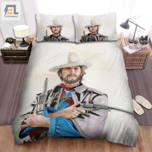 The Outlaw Josey Wales Movie Poster 2 Bed Sheets Spread Comforter Duvet Cover Bedding Sets elitetrendwear 1 1