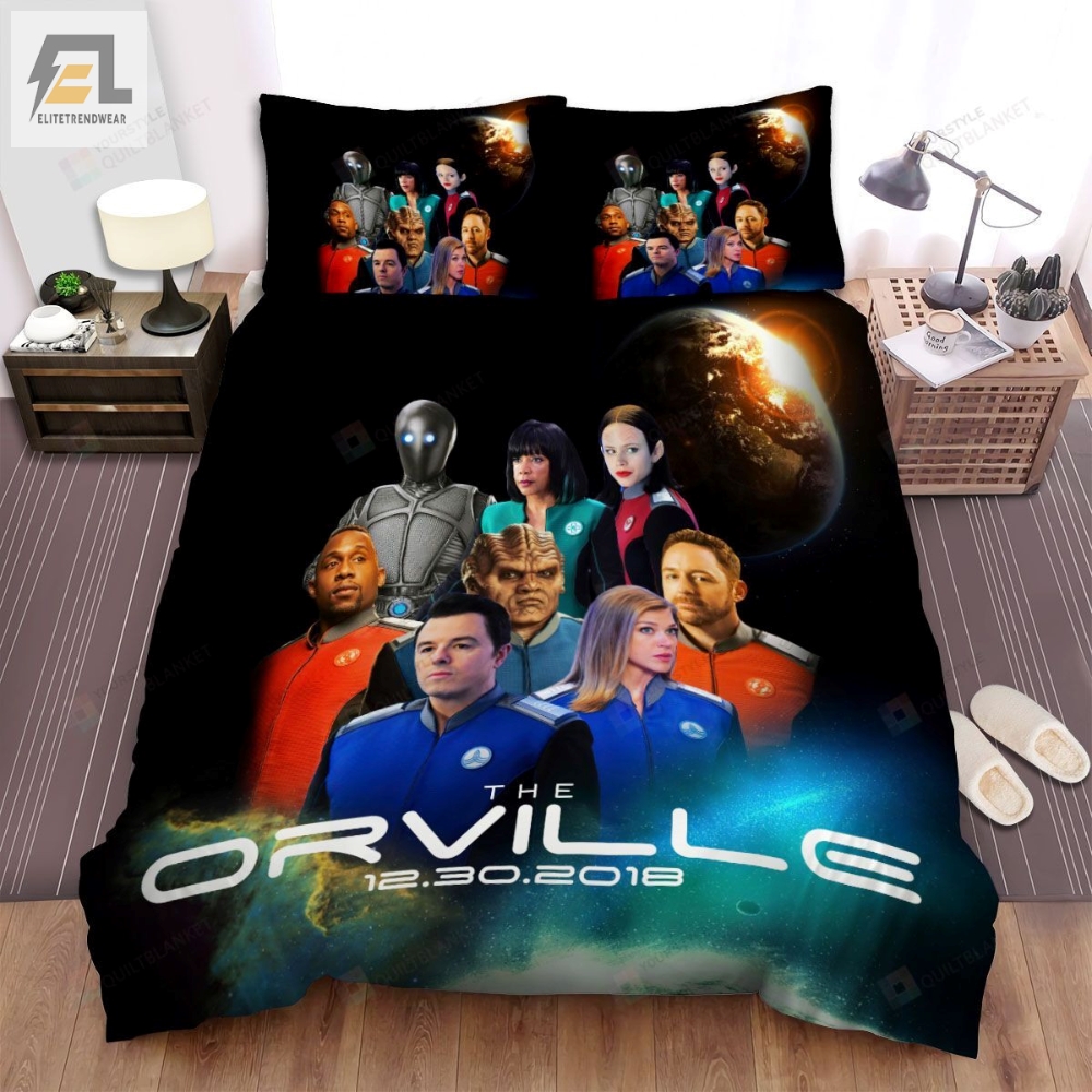 The Orville Movie Poster 8 Bed Sheets Spread Comforter Duvet Cover Bedding Sets 