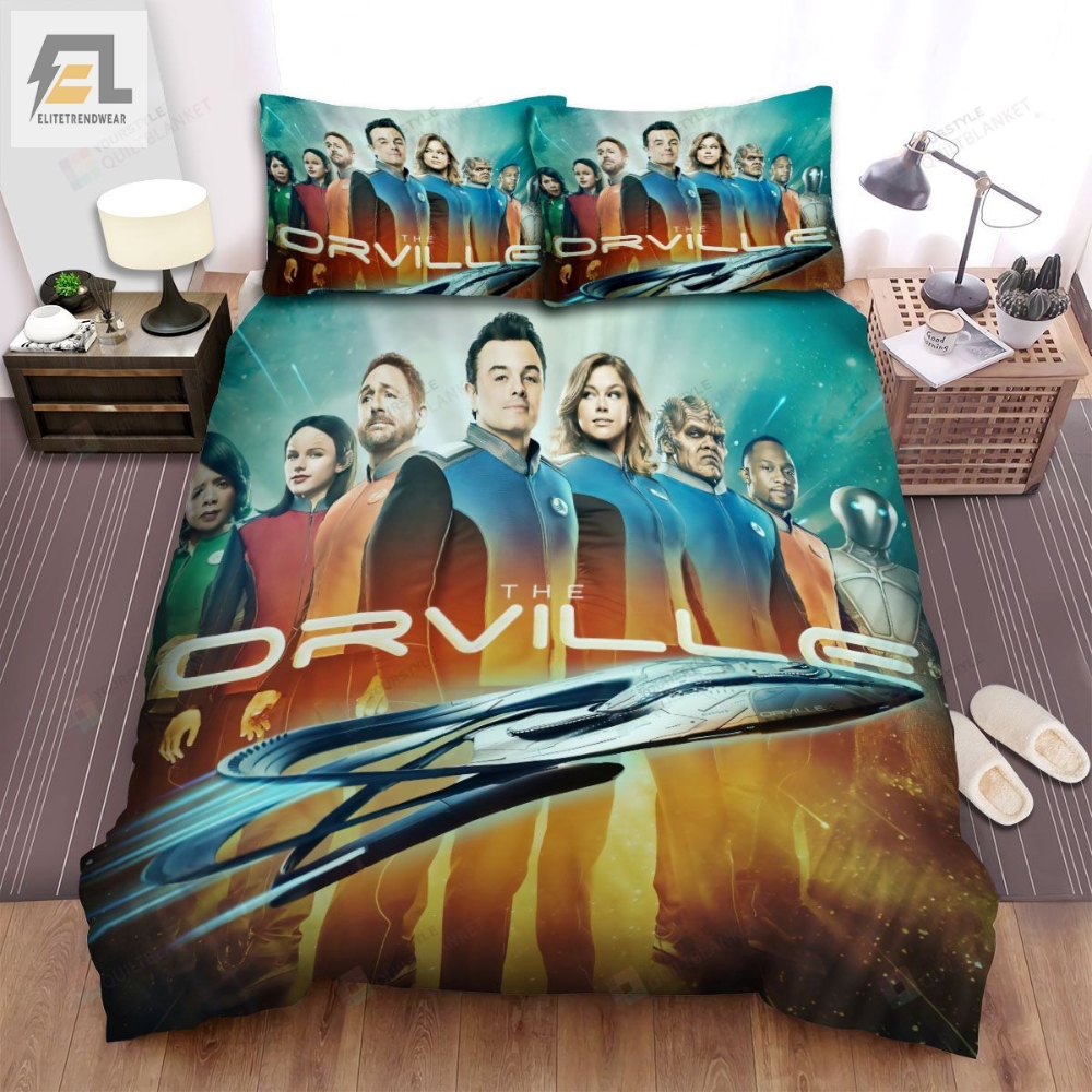 The Orville Movie Poster 2 Bed Sheets Spread Comforter Duvet Cover Bedding Sets 