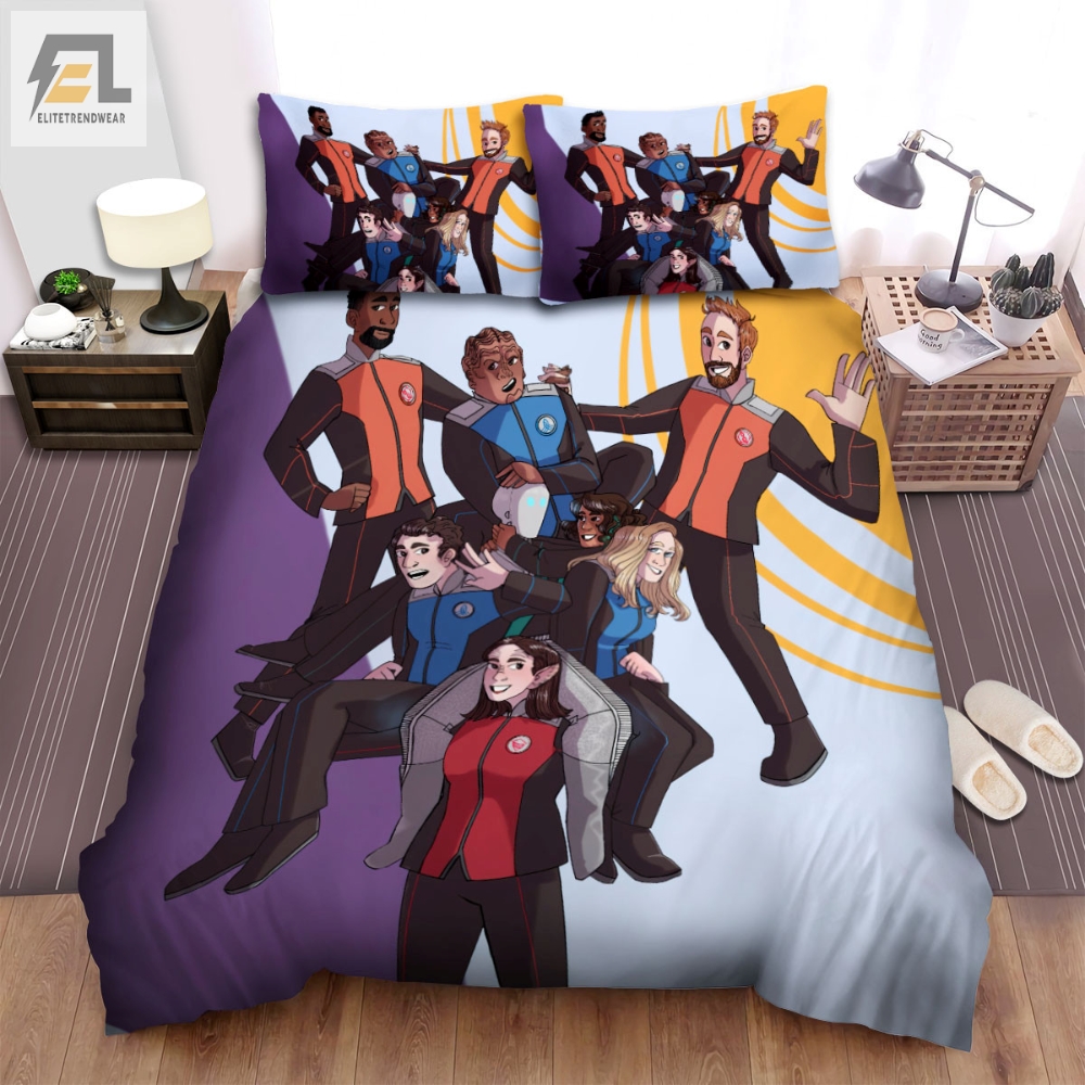 The Orville Movie Art 5 Bed Sheets Spread Comforter Duvet Cover Bedding Sets 
