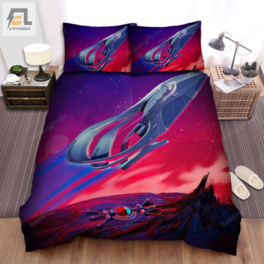 The Orville 2017 Movie Space Art Bed Sheets Duvet Cover Bedding Sets 
