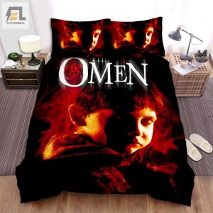 The Omen Movie Poster Bed Sheets Spread Comforter Duvet Cover Bedding Sets Ver 7 elitetrendwear 1 1