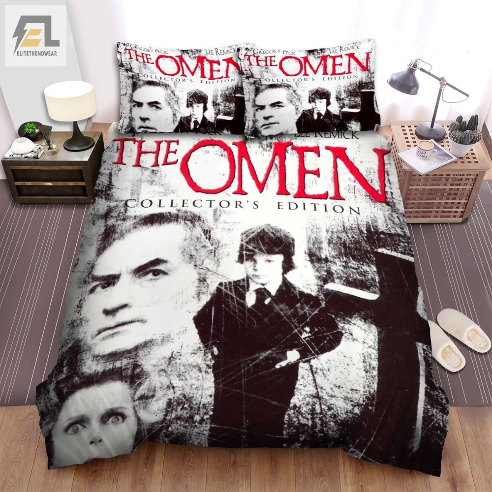 The Omen Movie Poster Bed Sheets Spread Comforter Duvet Cover Bedding Sets Ver 6 