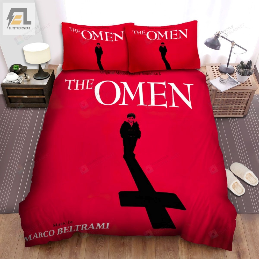 The Omen Movie Poster Bed Sheets Spread Comforter Duvet Cover Bedding Sets Ver 5 