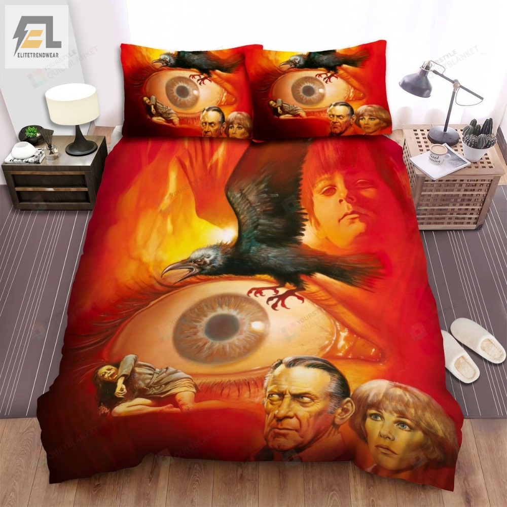 The Omen Movie Art Bed Sheets Spread Comforter Duvet Cover Bedding Sets Ver 8 