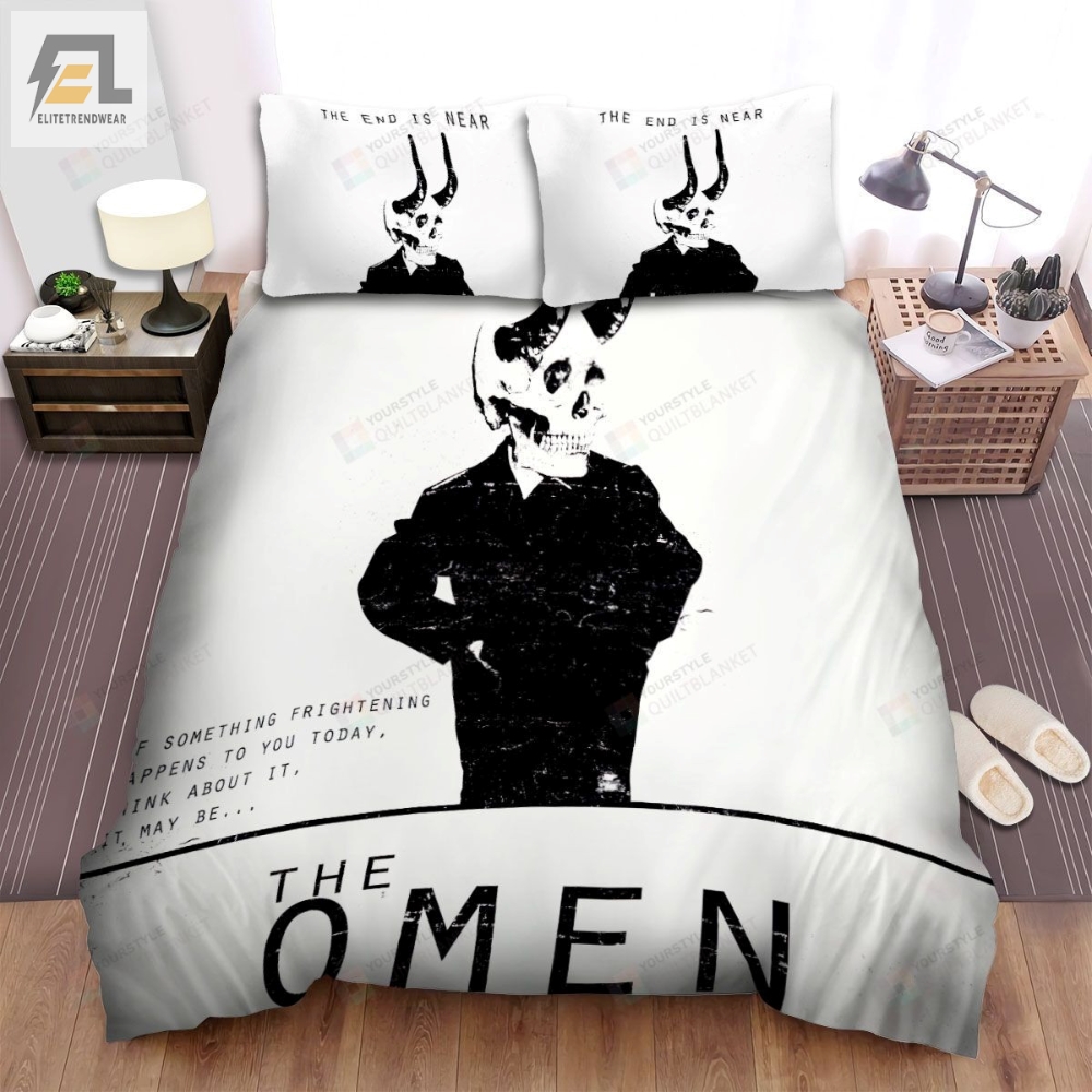The Omen Movie Art Bed Sheets Spread Comforter Duvet Cover Bedding Sets Ver 7 