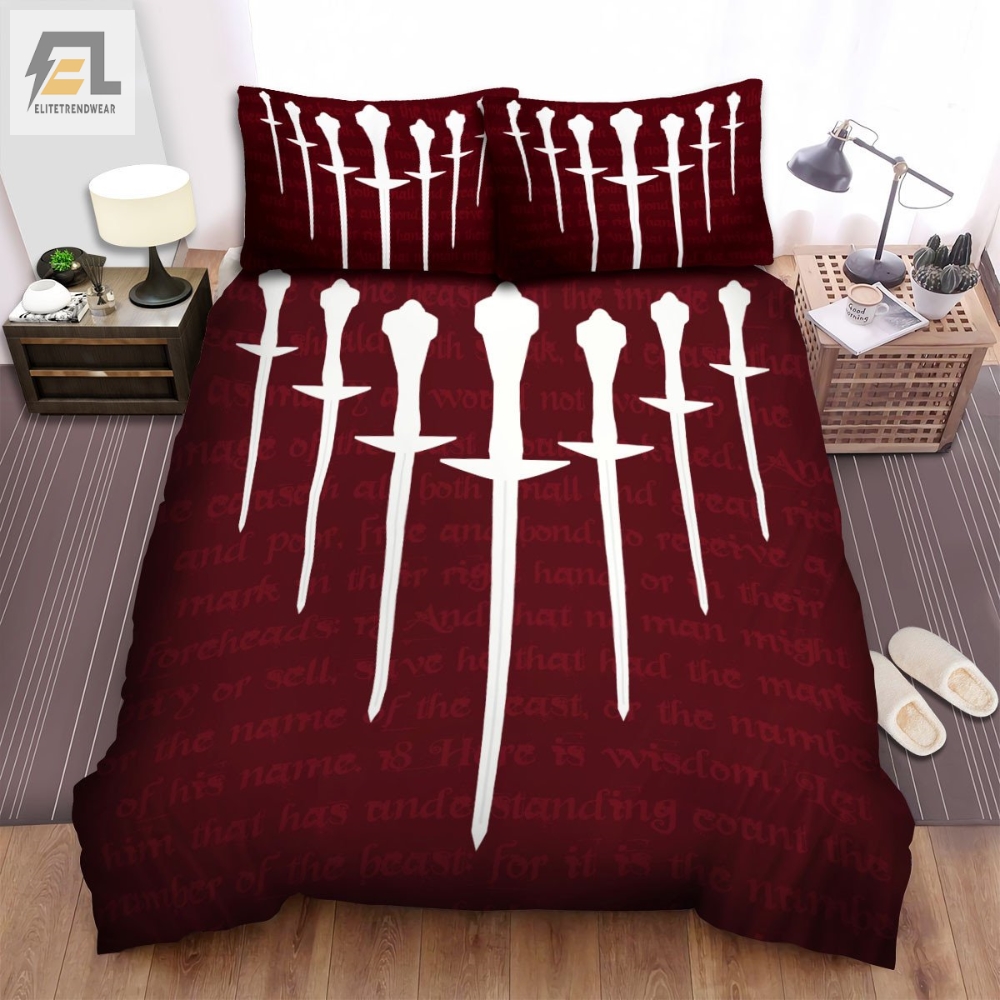 The Omen Movie Art Bed Sheets Spread Comforter Duvet Cover Bedding Sets Ver 5 