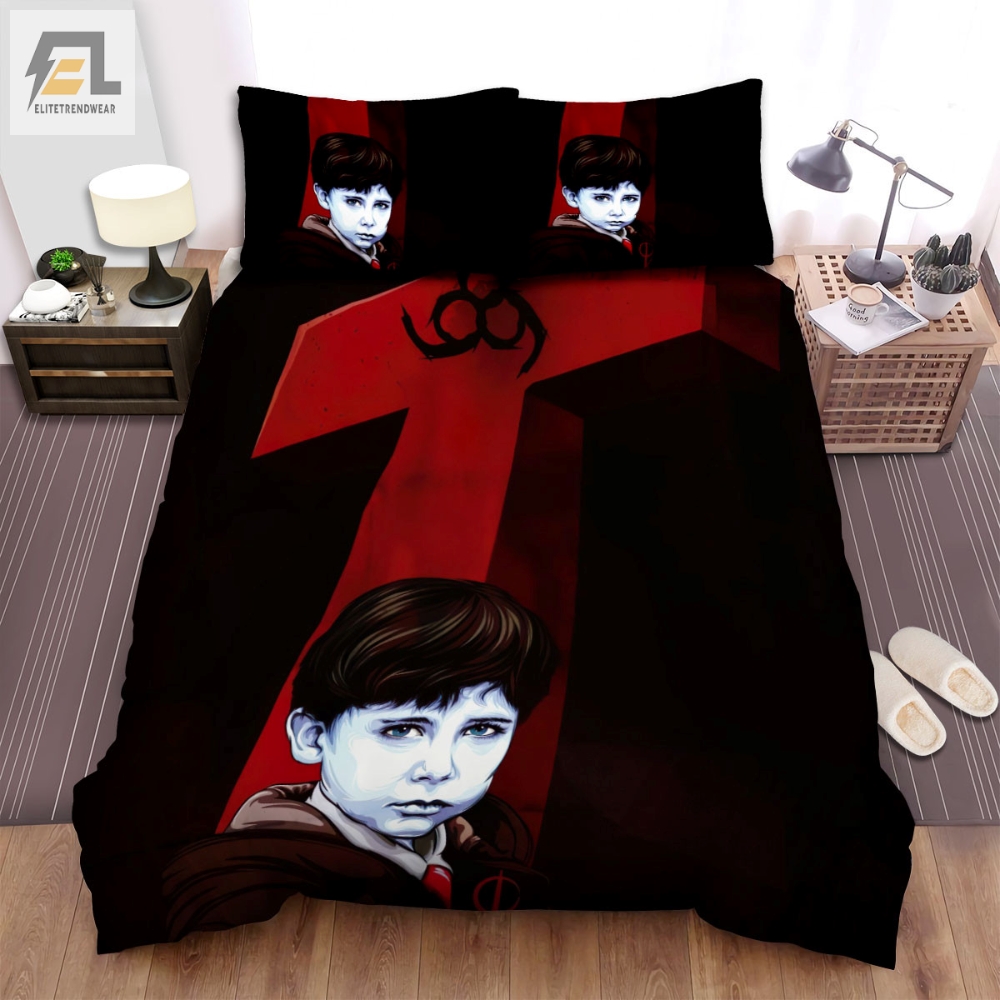 The Omen Movie Art Bed Sheets Spread Comforter Duvet Cover Bedding Sets Ver 17 