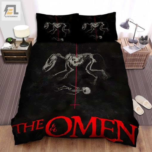 The Omen Movie Art Bed Sheets Spread Comforter Duvet Cover Bedding Sets Ver 16 elitetrendwear 1