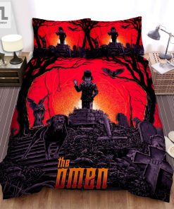 The Omen Movie Art Bed Sheets Spread Comforter Duvet Cover Bedding Sets Ver 12 elitetrendwear 1 1