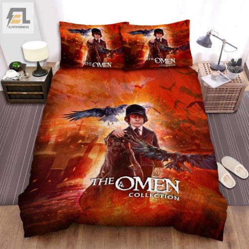 The Omen Movie Art Bed Sheets Spread Comforter Duvet Cover Bedding Sets Ver 1 elitetrendwear 1
