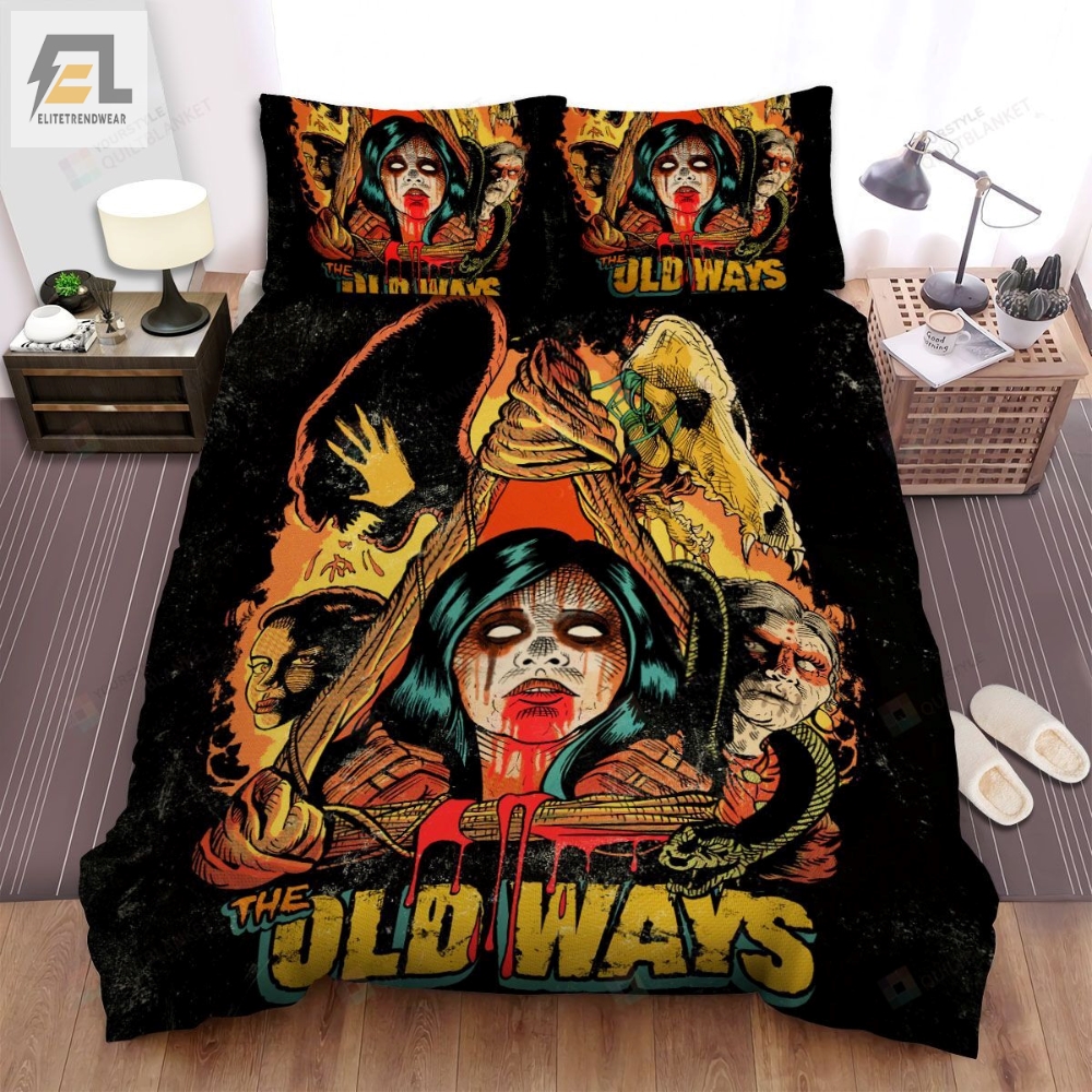 The Old Way Poster 3 Bed Sheets Spread Comforter Duvet Cover Bedding Sets 