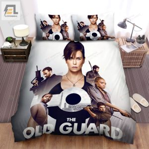 The Old Guard Movie Poster 1 Bed Sheets Duvet Cover Bedding Sets elitetrendwear 1 1