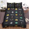 The Office Characteras Symbols Bed Sheets Spread Comforter Duvet Cover Bedding Sets elitetrendwear 1