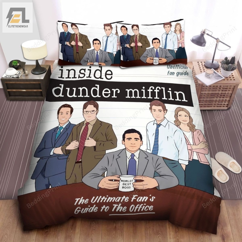 The Office  Inside Dunder Mifflin Bed Sheets Duvet Cover Bedding Sets 